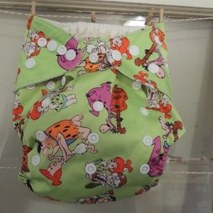 Flinstones OS Pocket Diaper